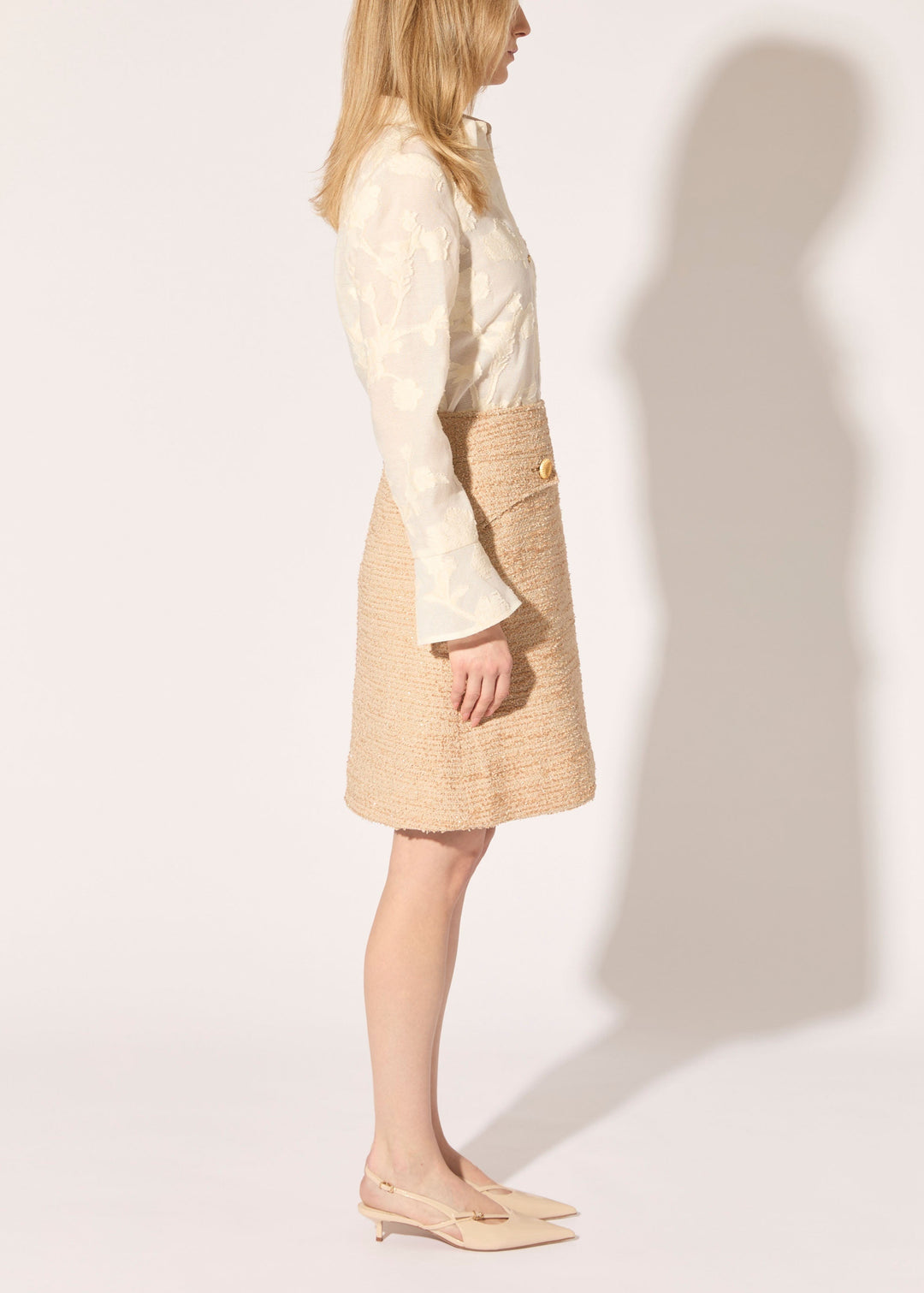 Karmelo Boucle Skirt