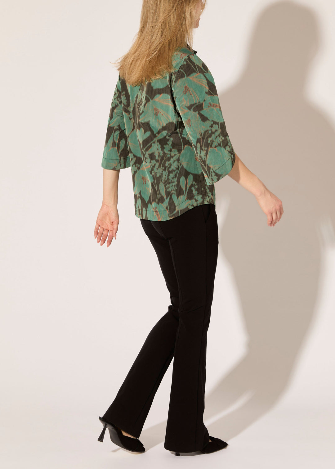 Dutch Floral Print Blouse