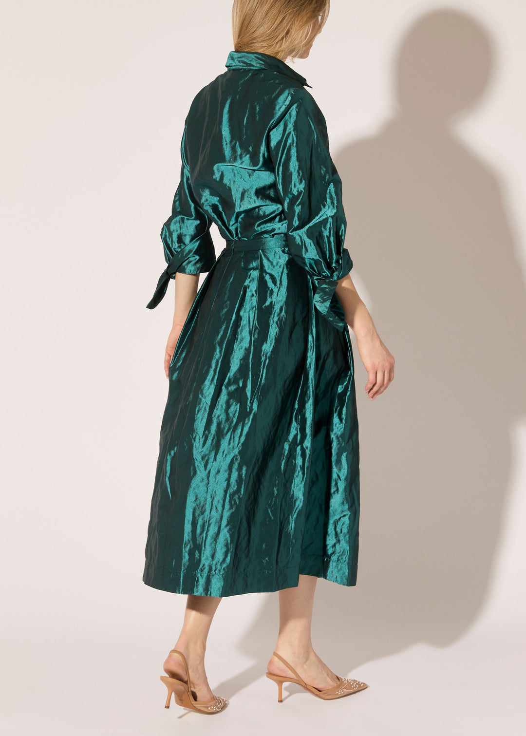 Metallic Taffeta Skirt - PREORDER