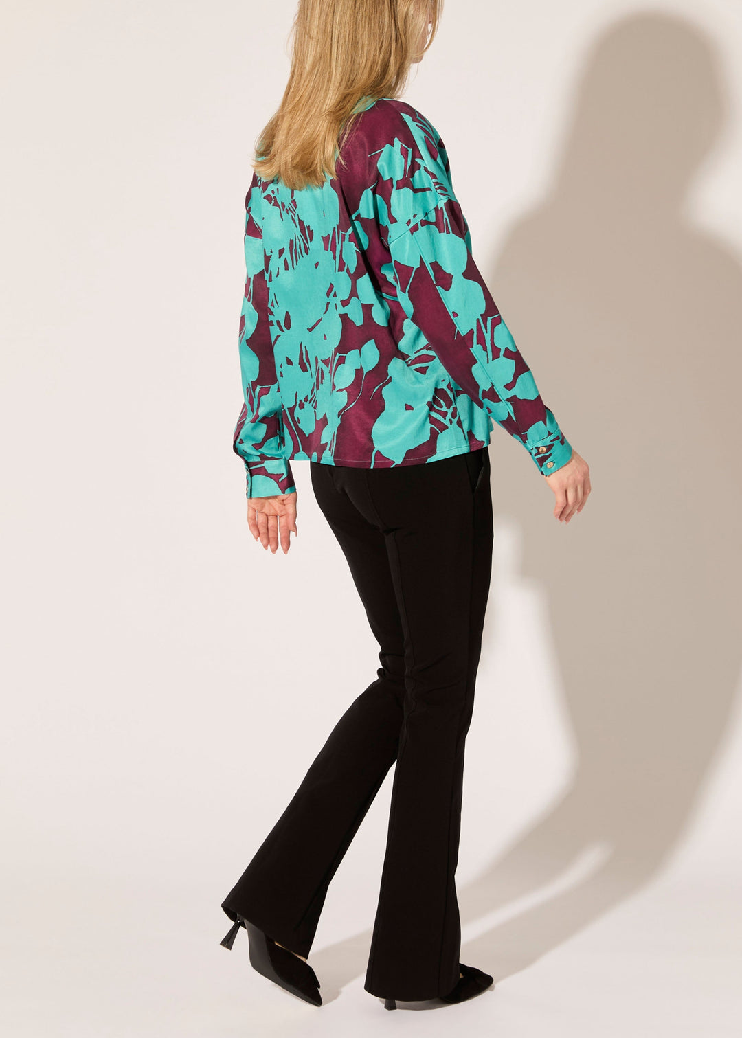 Shadow Print Blouse