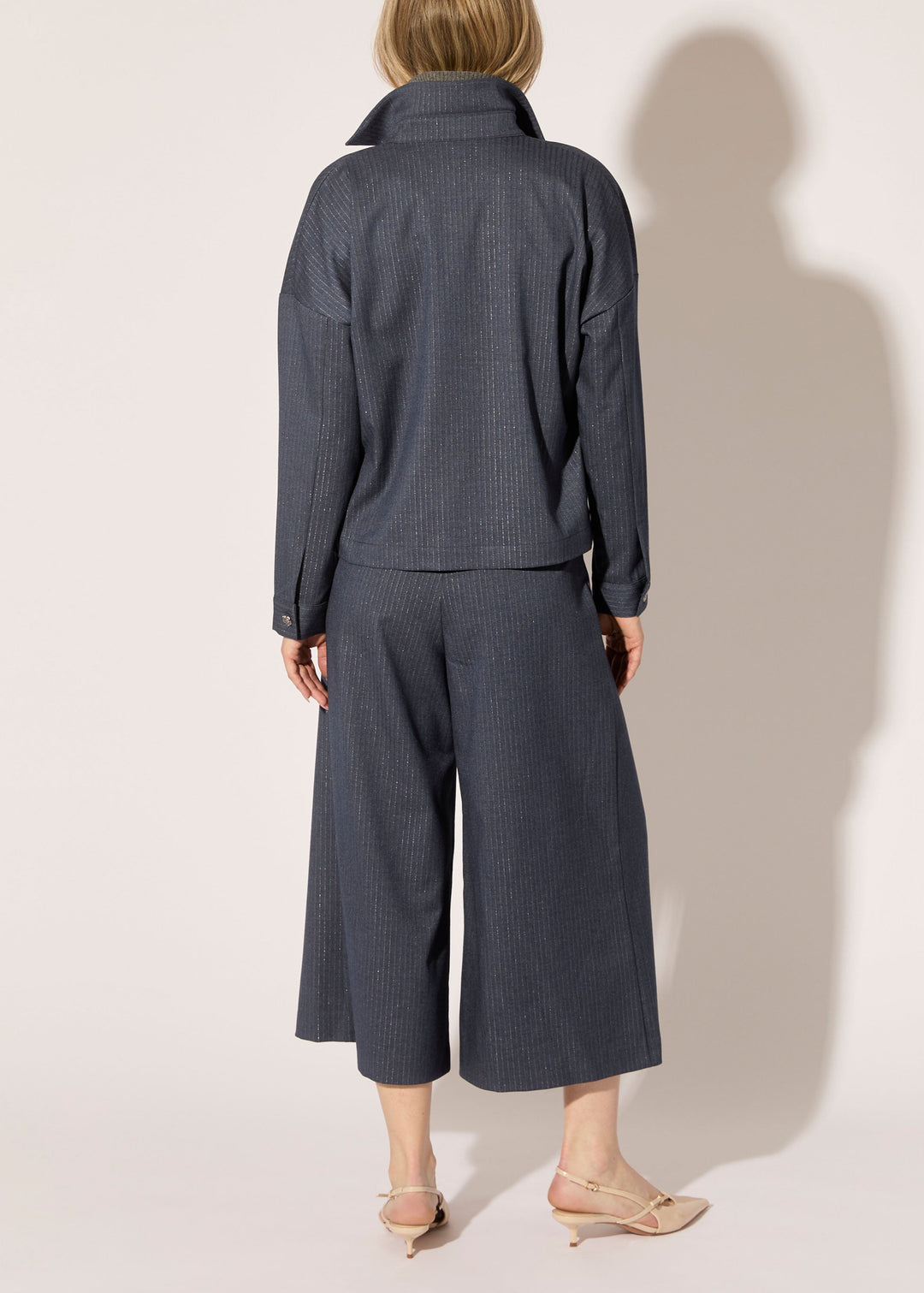 Twinkle Pinstripe Shacket - PREORDER