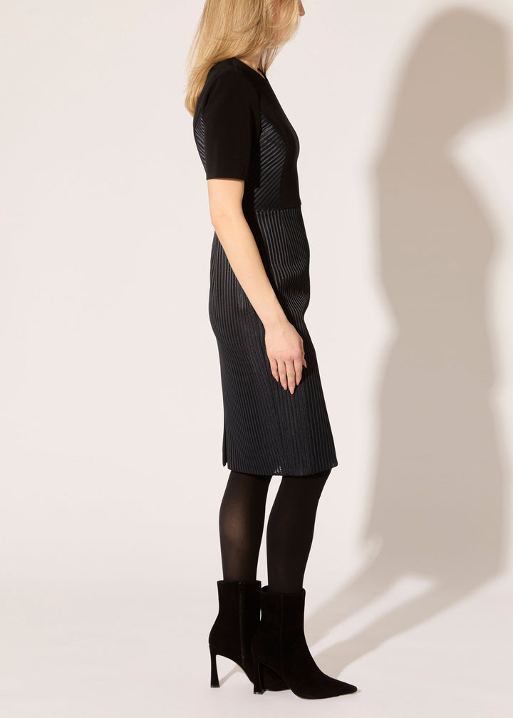 Linear Mesh Sheath Dress - PREORDER