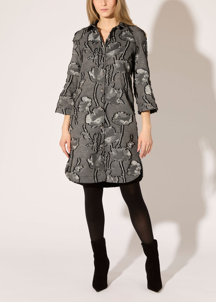 Floral Fil Coupe Dress - PREORDER