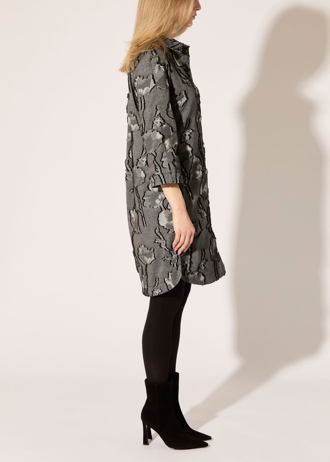 Floral Fil Coupe Dress - PREORDER