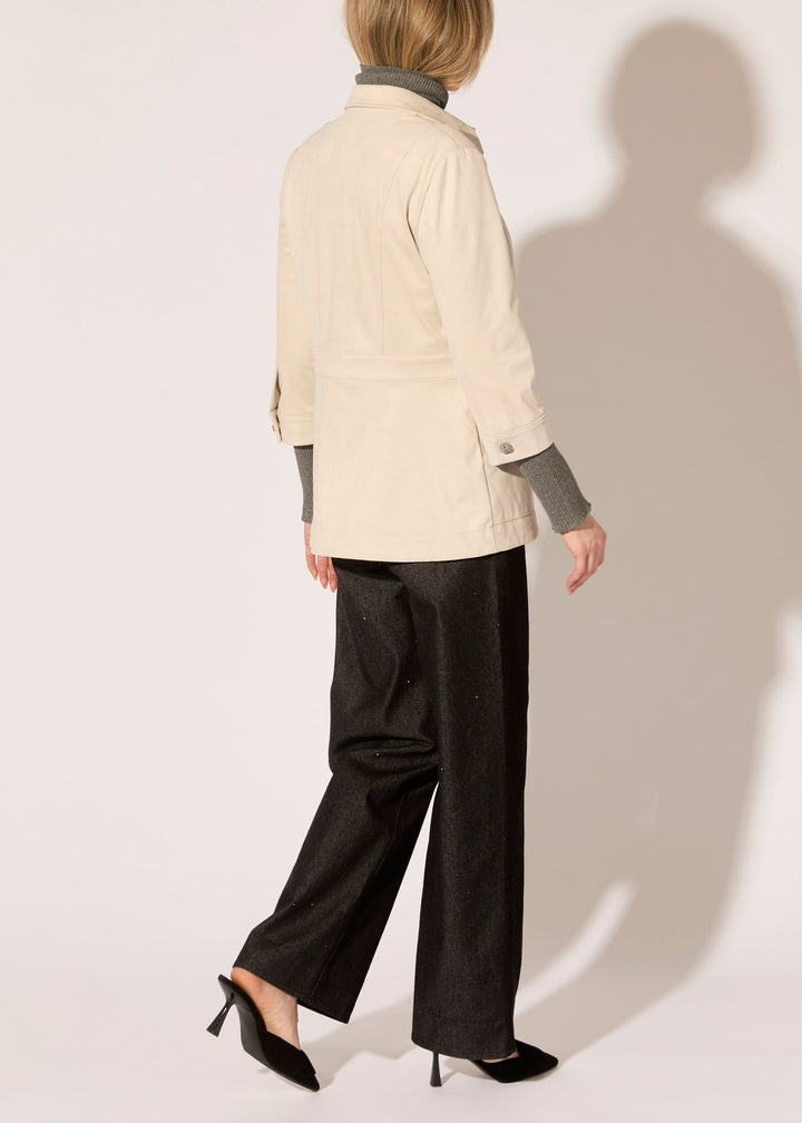Luxe Chamois Safari Jacket - PREORDER