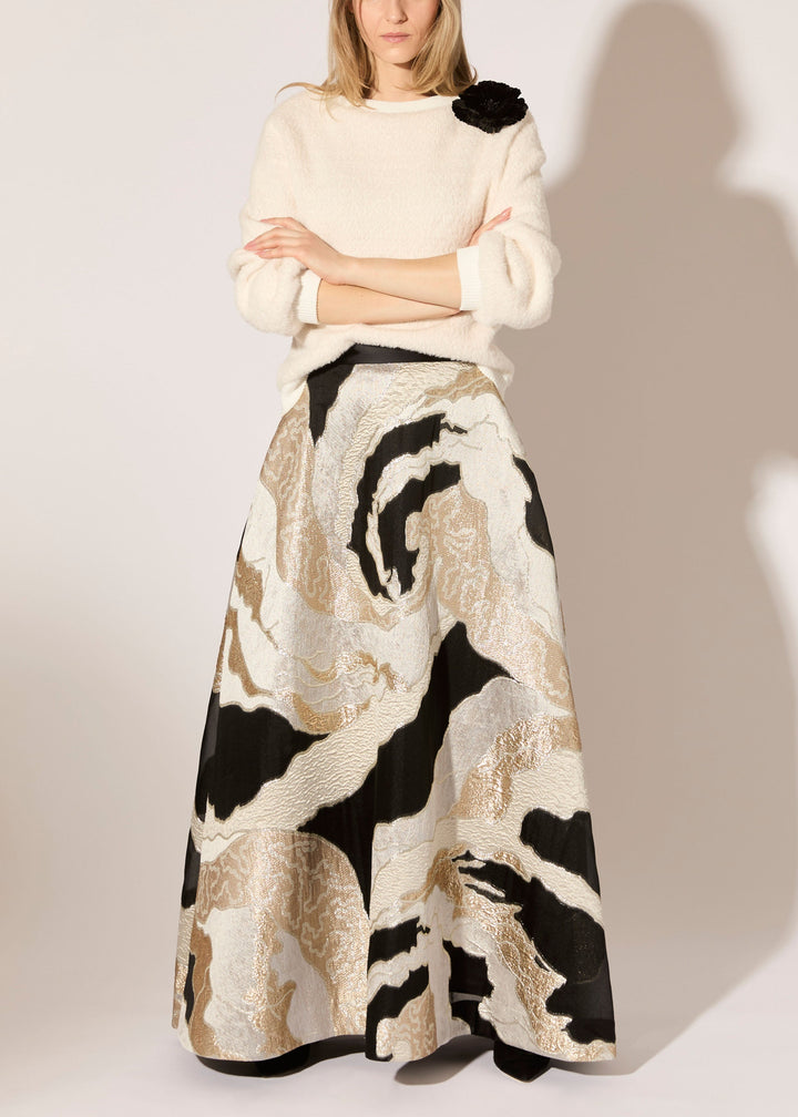 Monarch Fil Coupe Maxi Skirt - PREORDER