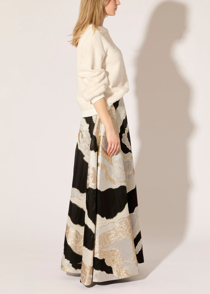Monarch Fil Coupe Maxi Skirt - PREORDER