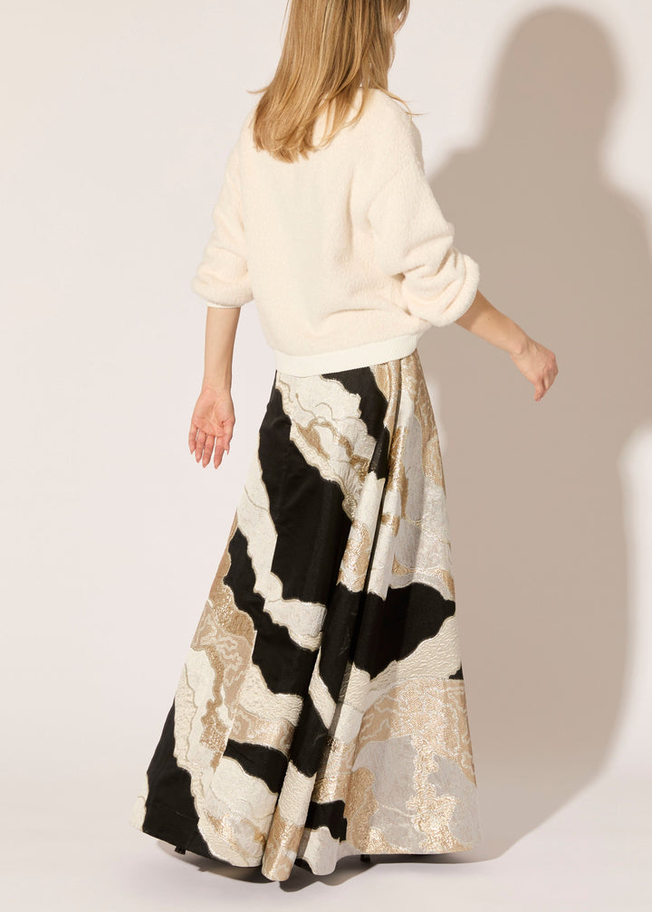 Monarch Fil Coupe Maxi Skirt - PREORDER