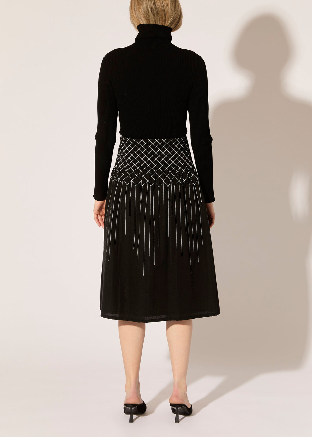 Diamond Plisse Skirt - PREORDER