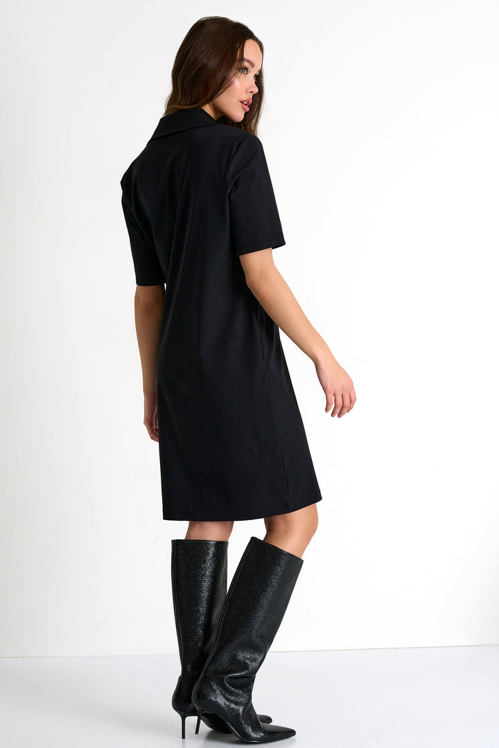 Short Sleeve Lycra Polo Dress - 52230-66-800