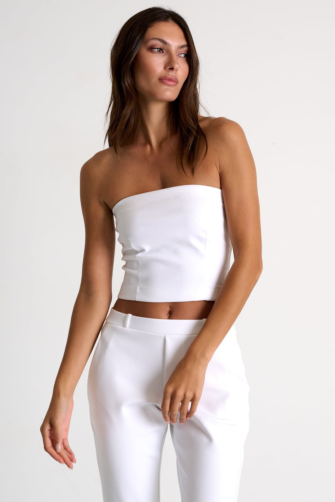 Classic Bandeau Top - 52527-26-000 02 / 000 White / 75% POLYAMIDE, 25% ELASTANE