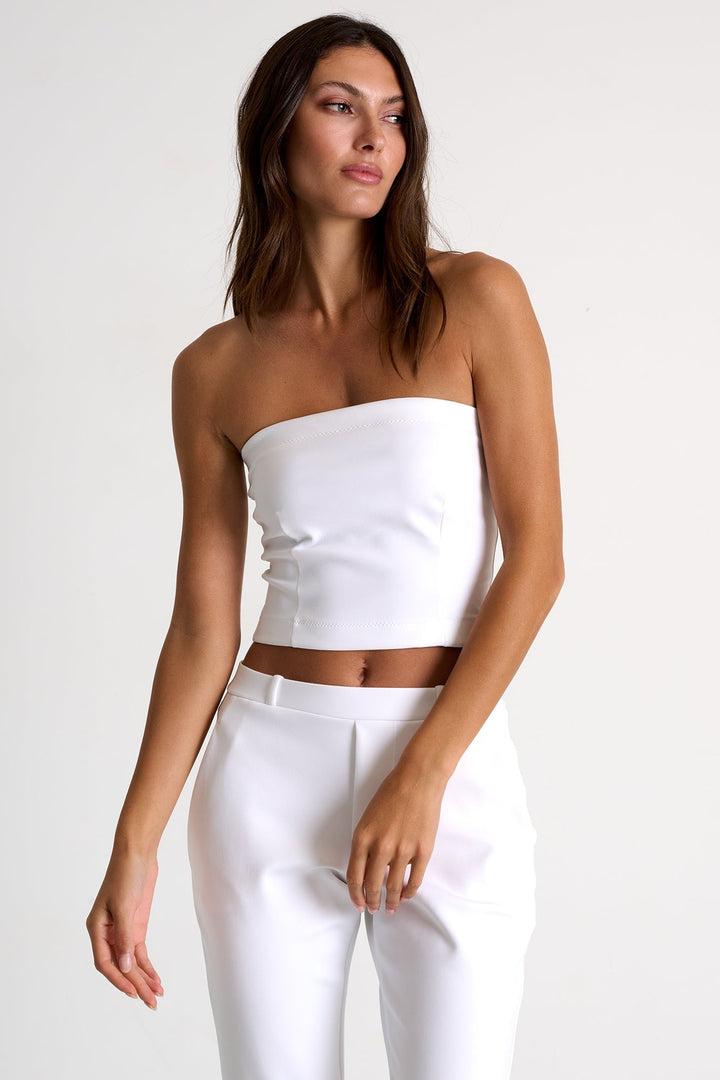 Classic Bandeau Top - 52527-26-000 02 / 000 White / 75% POLYAMIDE, 25% ELASTANE