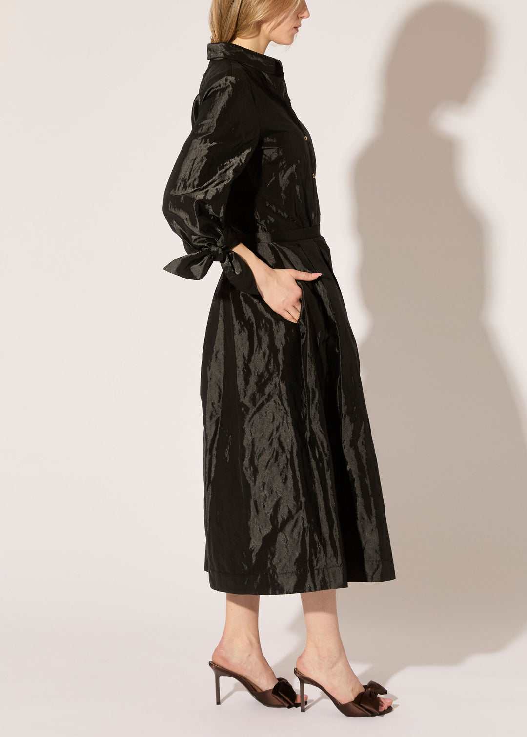 Metallic Taffeta Blouse - PREORDER