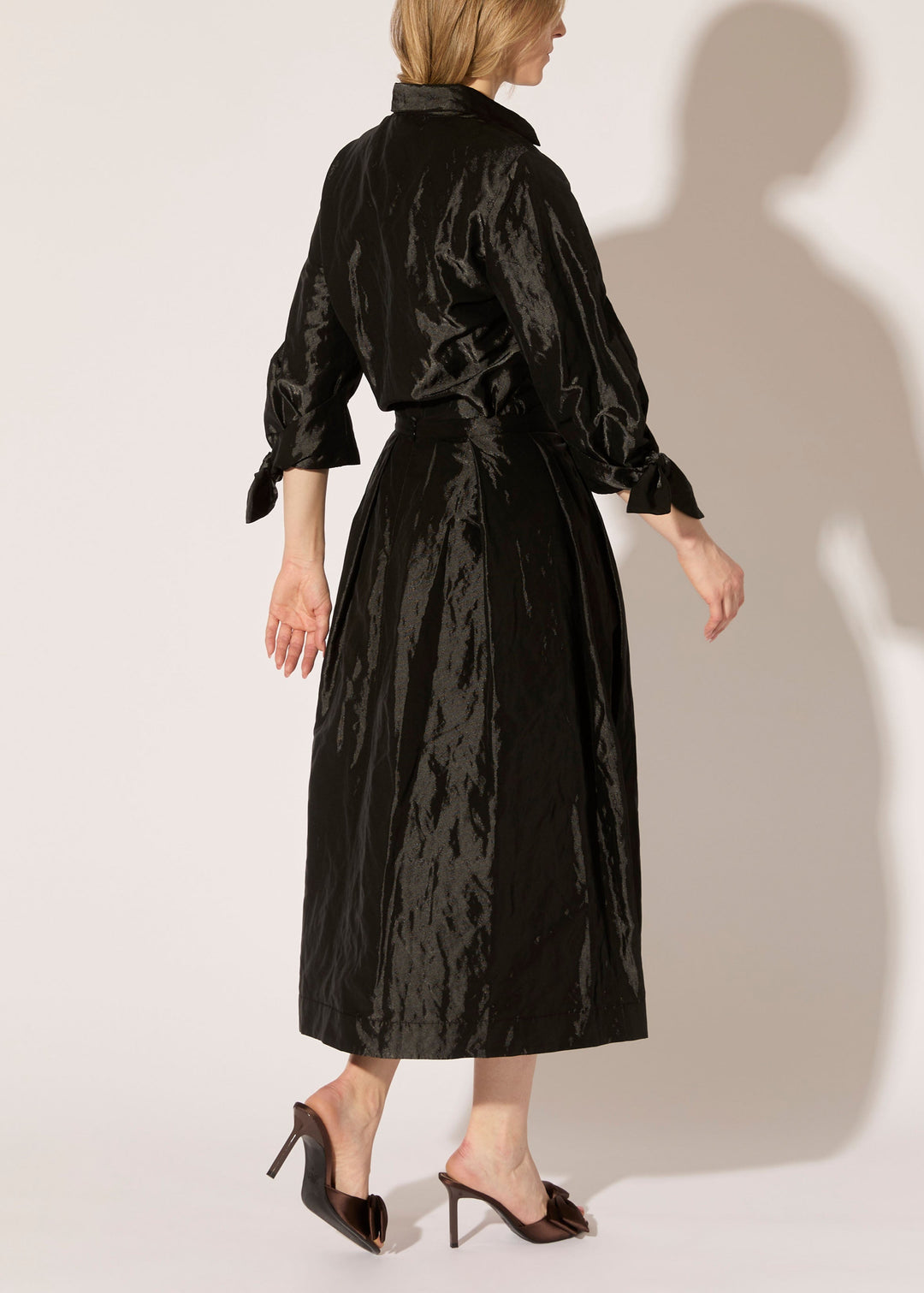 Metallic Taffeta Blouse - PREORDER