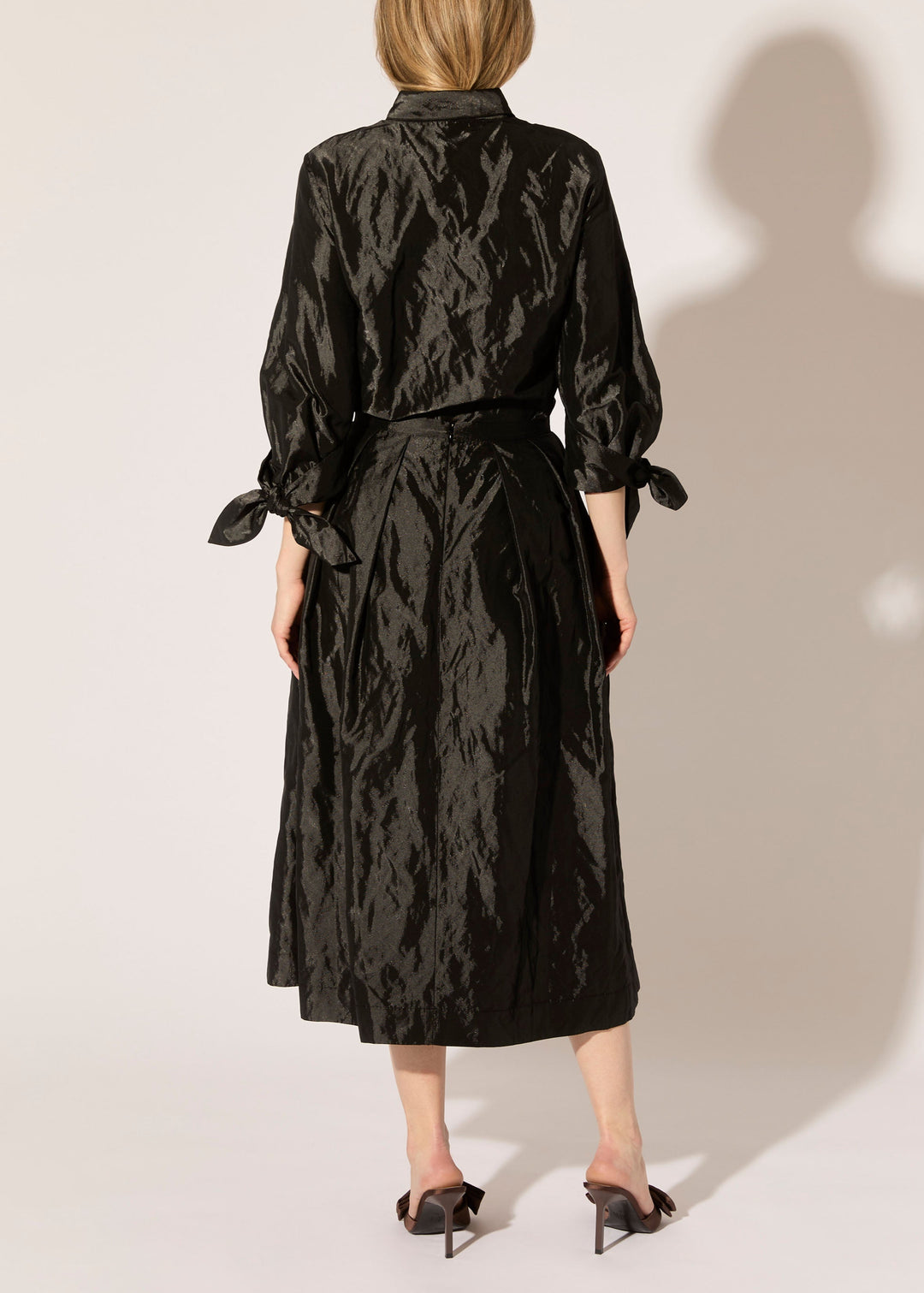 Metallic Taffeta Blouse - PREORDER