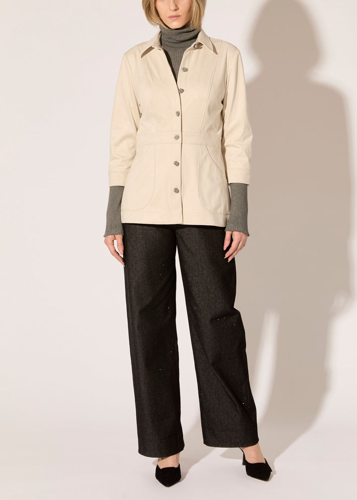 Luxe Chamois Safari Jacket - PREORDER