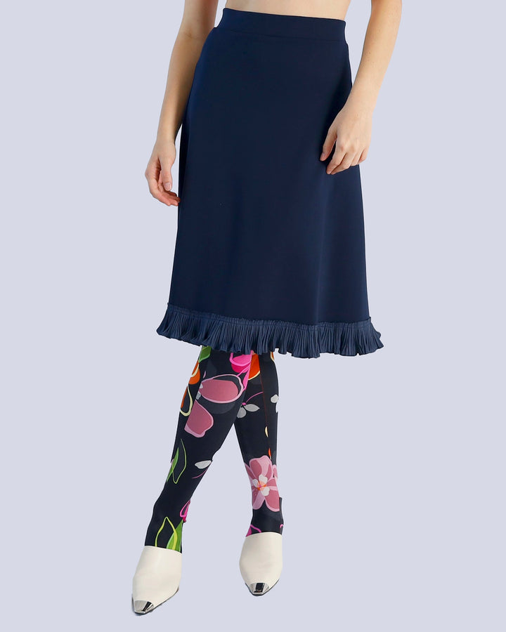 Maison Marie Saint Pierre | Skirt | MAZE | Deep Blue | Top | MADDY | Deep Blue