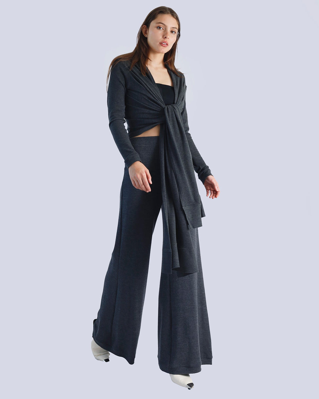 Maison Marie Saint Pierre | Pants | MAVALON | Grey Mixte | Bandeau | BARTHO | Black | Scarf | MODESTE | Grey Mixte