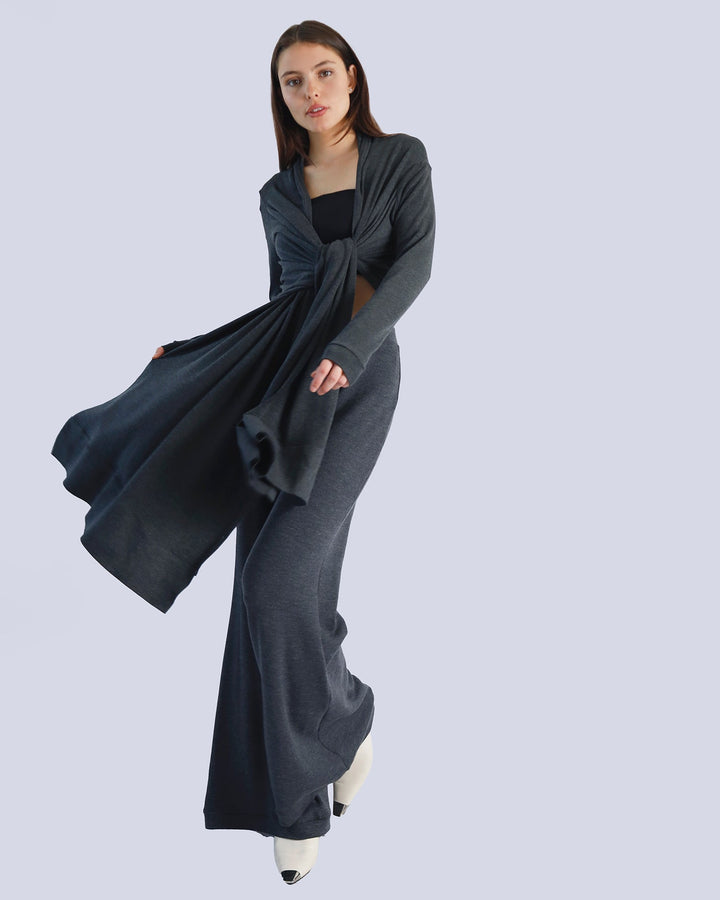 Maison Marie Saint Pierre | Pants | MAVALON | Grey Mixte | Bandeau | BARTHO | Black | Scarf | MODESTE | Grey Mixte