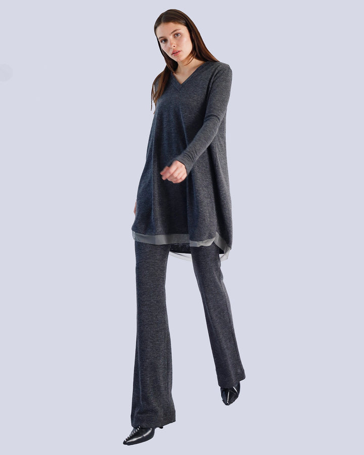 Maison Marie Saint Pierre | Pants | MARCELARE | Grey Mixte | Dress | MISHAL | Grey Mixte