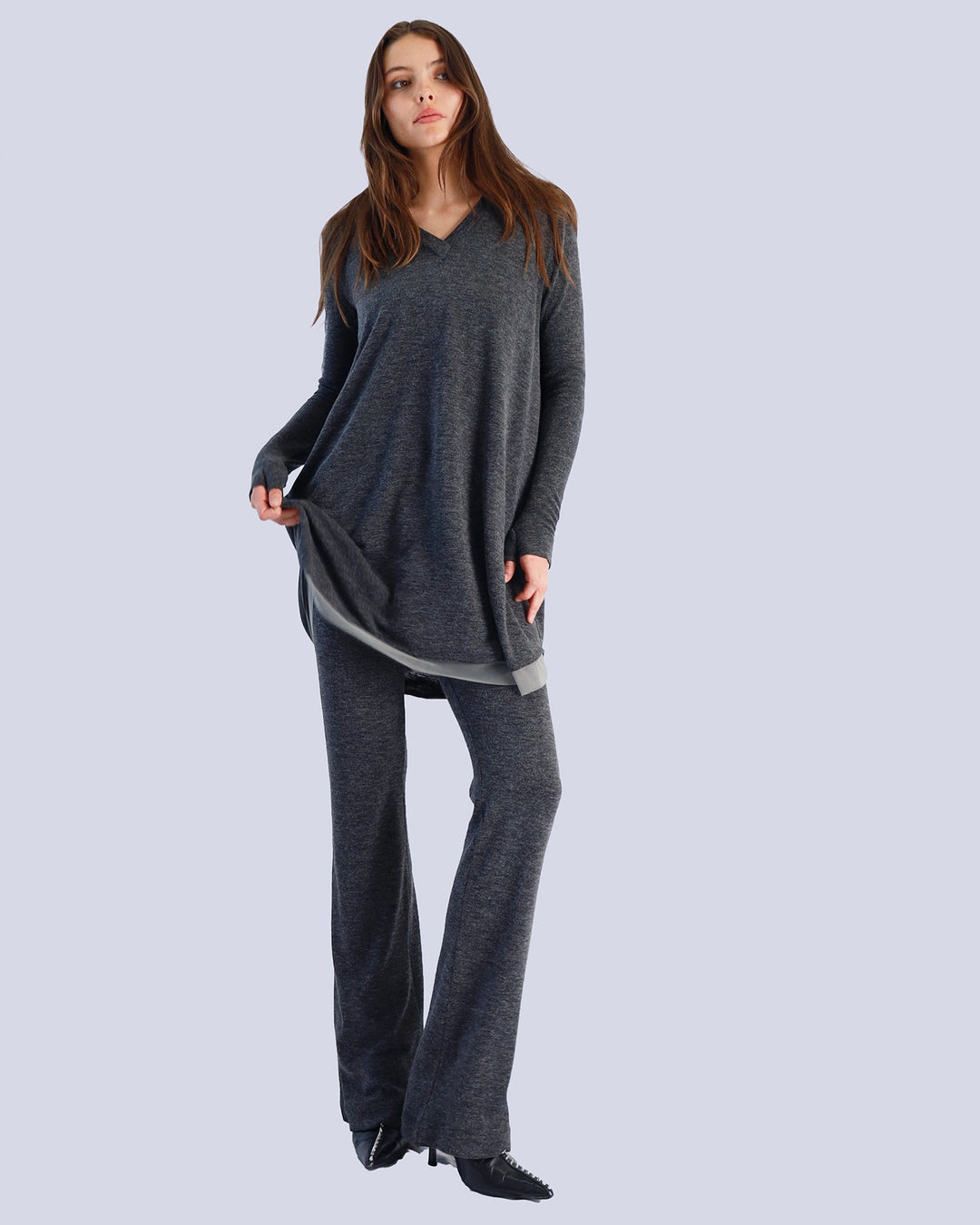Maison Marie Saint Pierre | Pants | MARCELARE | Grey Mixte | Dress | MISHAL | Grey Mixte