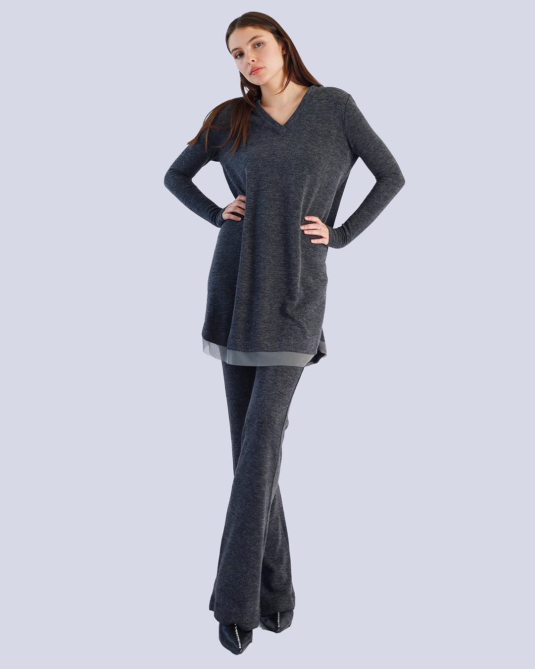 Maison Marie Saint Pierre | Pants | MARCELARE | Grey Mixte | Dress | MISHAL | Grey Mixte