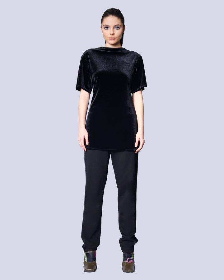 Maison Marie Saint Pierre | Pants | MANUELA | Black | Top | MILAME | Black