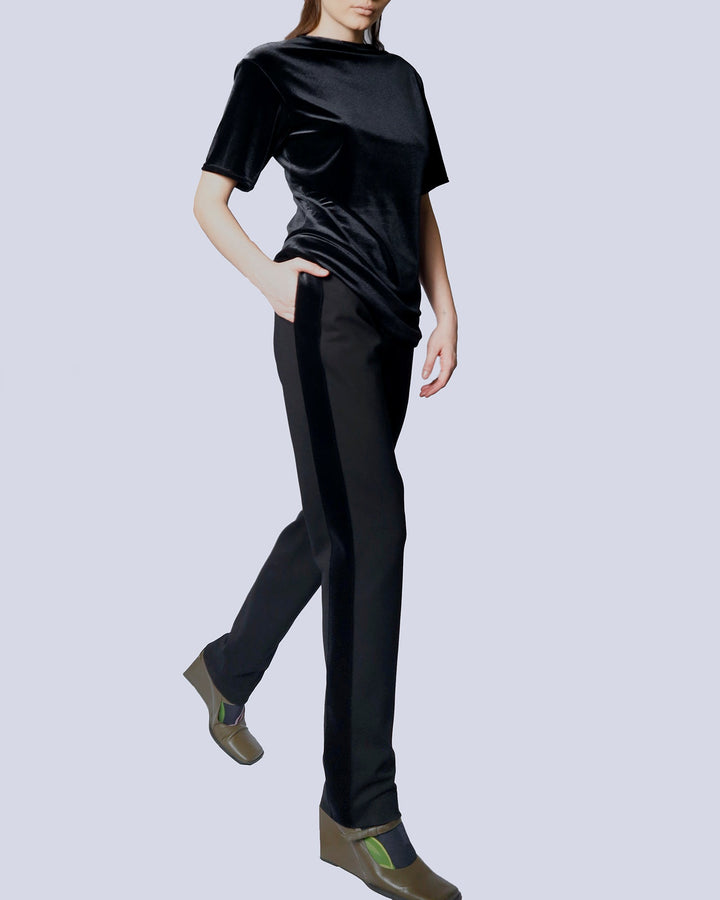 Maison Marie Saint Pierre | Pants | MANUELA | Black | Top | MILAME | Black