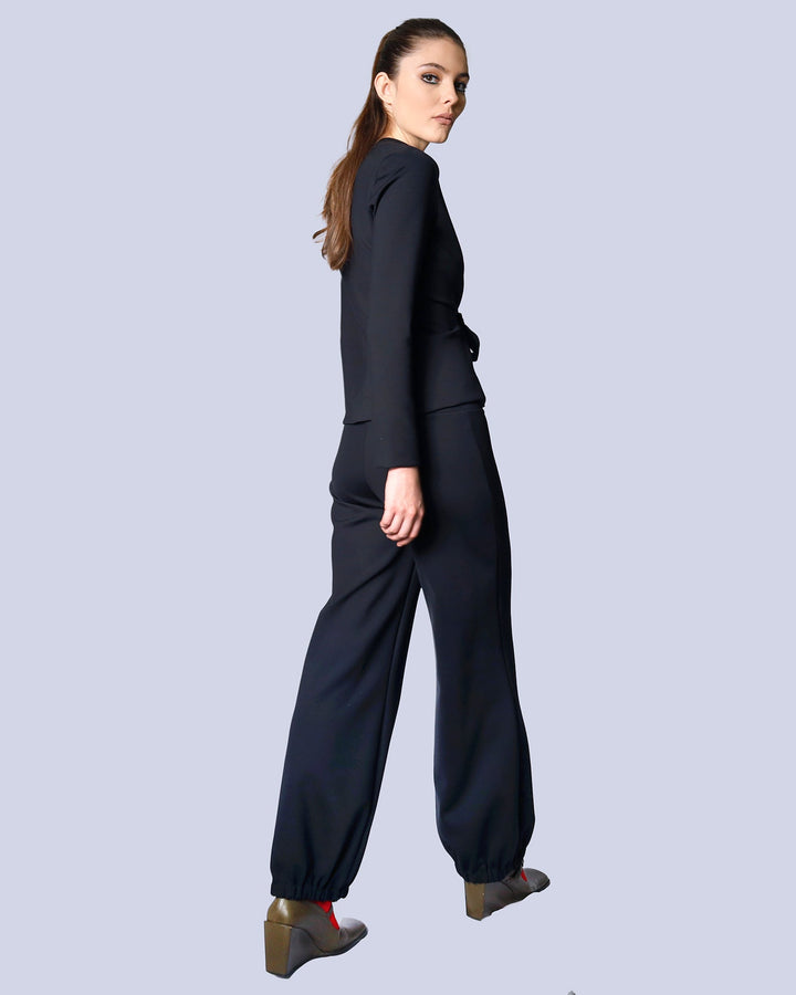 Maison Marie Saint Pierre | Pants | MAVALONA | Black | Cardigan | MORENZAE | Black