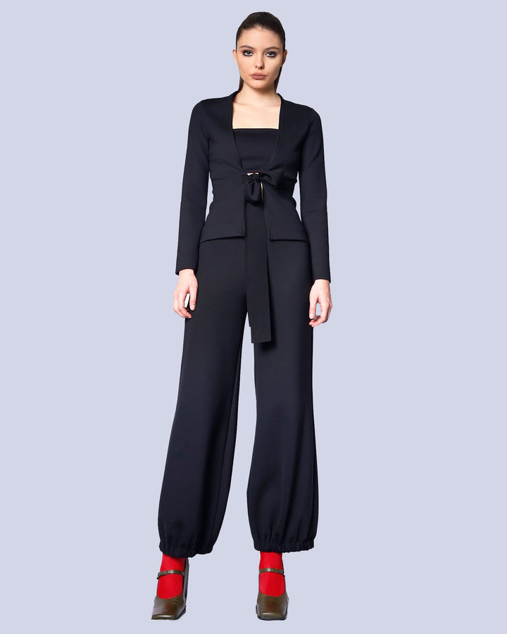 Maison Marie Saint Pierre | Pants | MAVALONA | Black | Cardigan | MORENZAE | Black