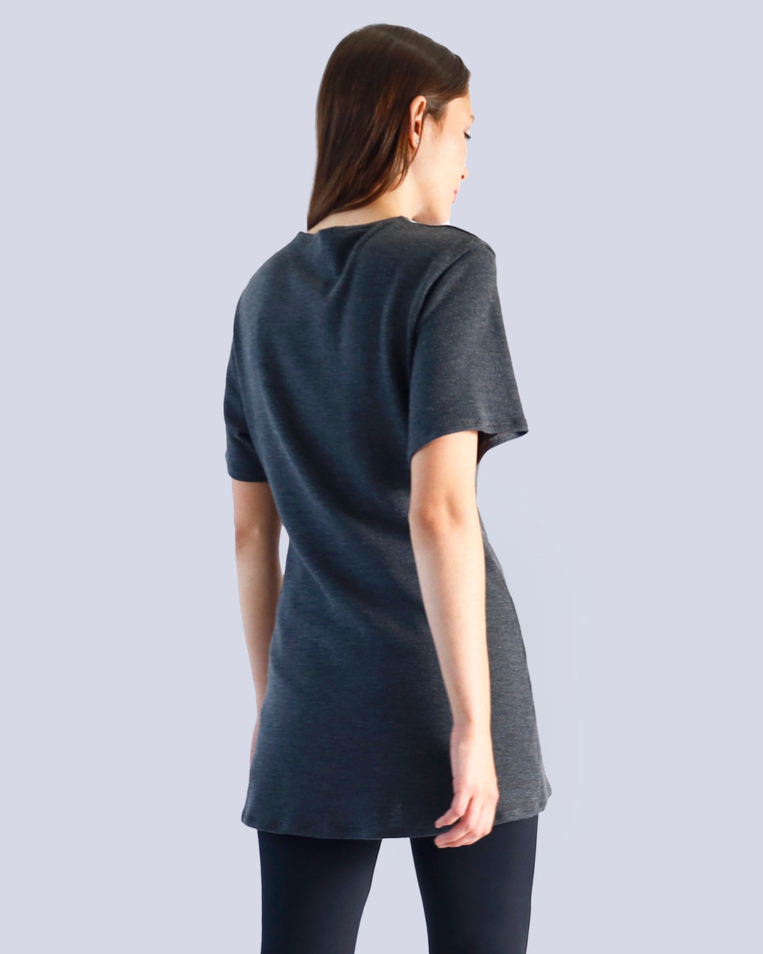 Maison Marie Saint Pierre | Top | MILA | Grey Mixte | Pants | MARCELARIME | Black