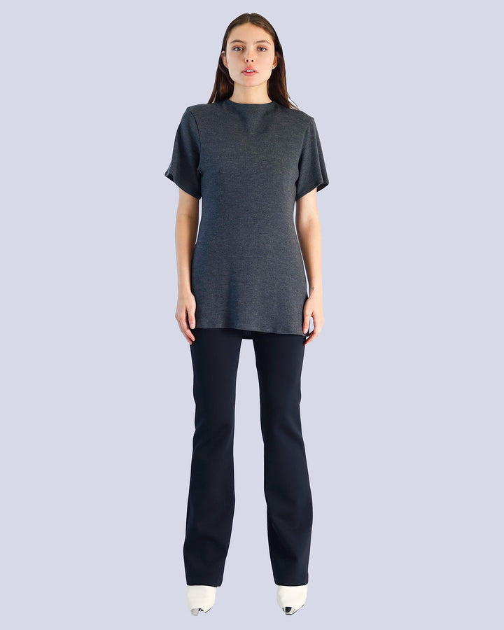 Maison Marie Saint Pierre | Top | MILA | Grey Mixte | Pants | MARCELARIME | Black