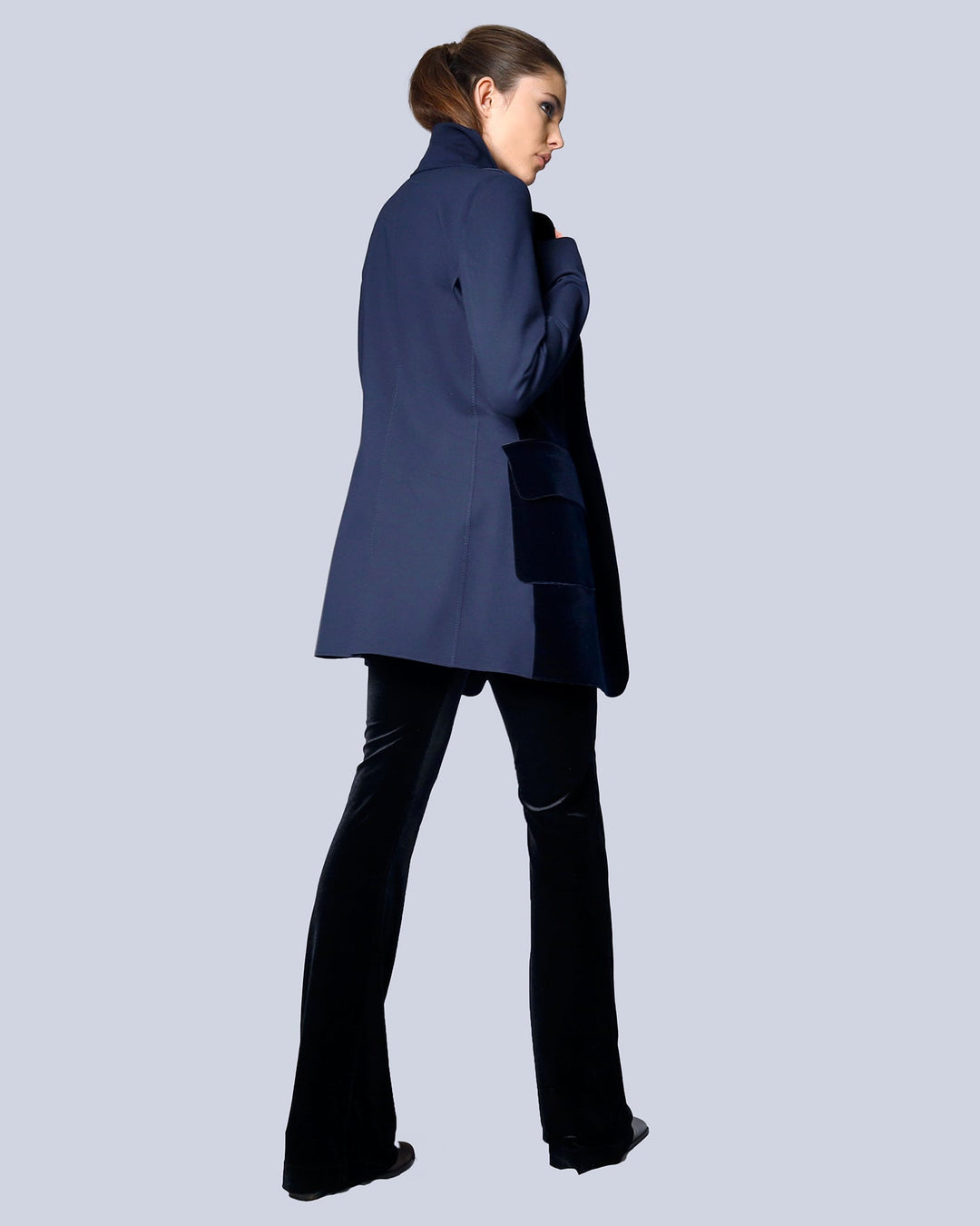 Maison Marie Saint Pierre | Jacket | MELISSANDRE | Deep Blue | Midnight | Pants | MARCELINE | Black