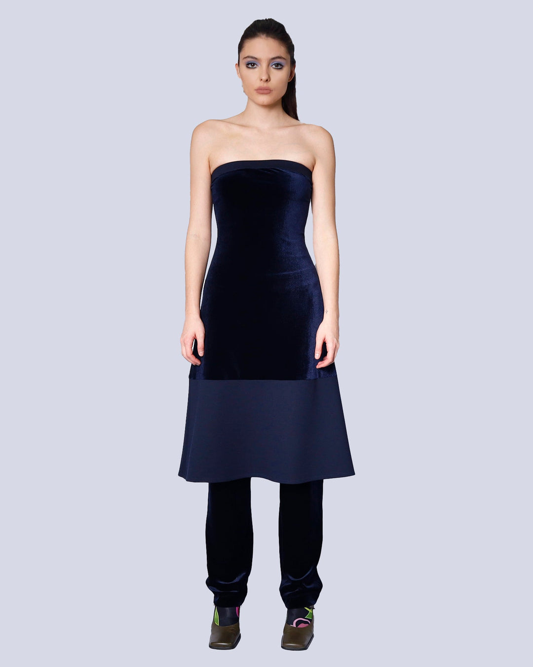 Maison Marie Saint Pierre | Dress | MALOURAME | Deep Blue