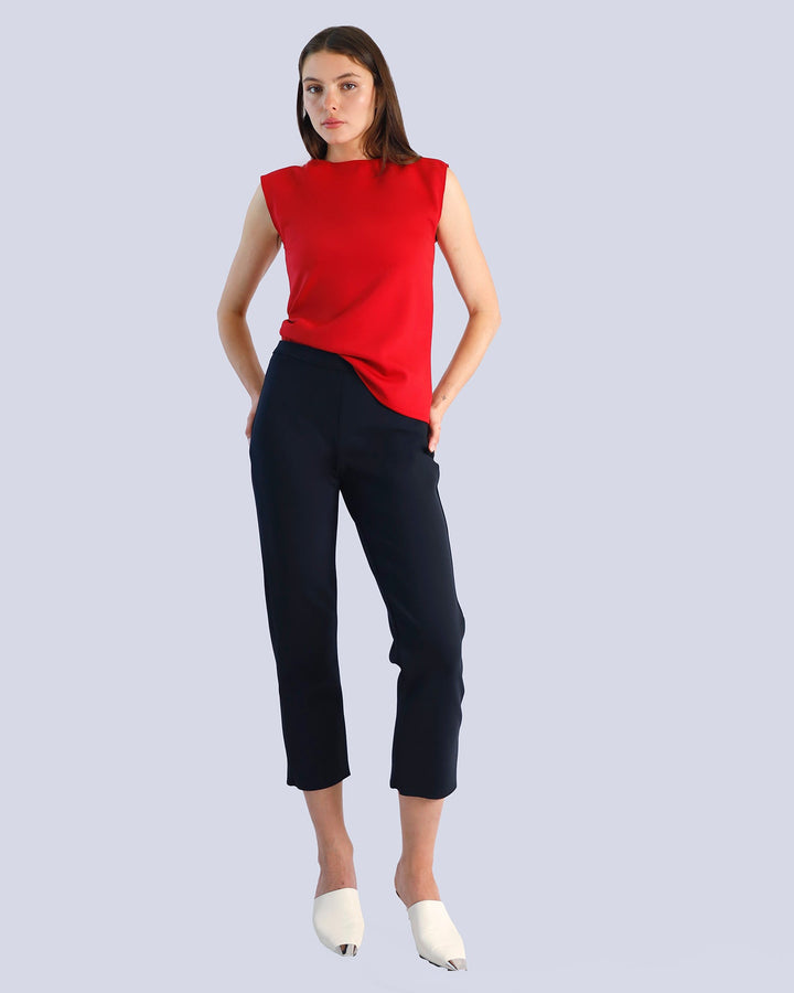 Maison Marie Saint Pierre | Pants | MANUTE | Black | Top | MESMINA | Red