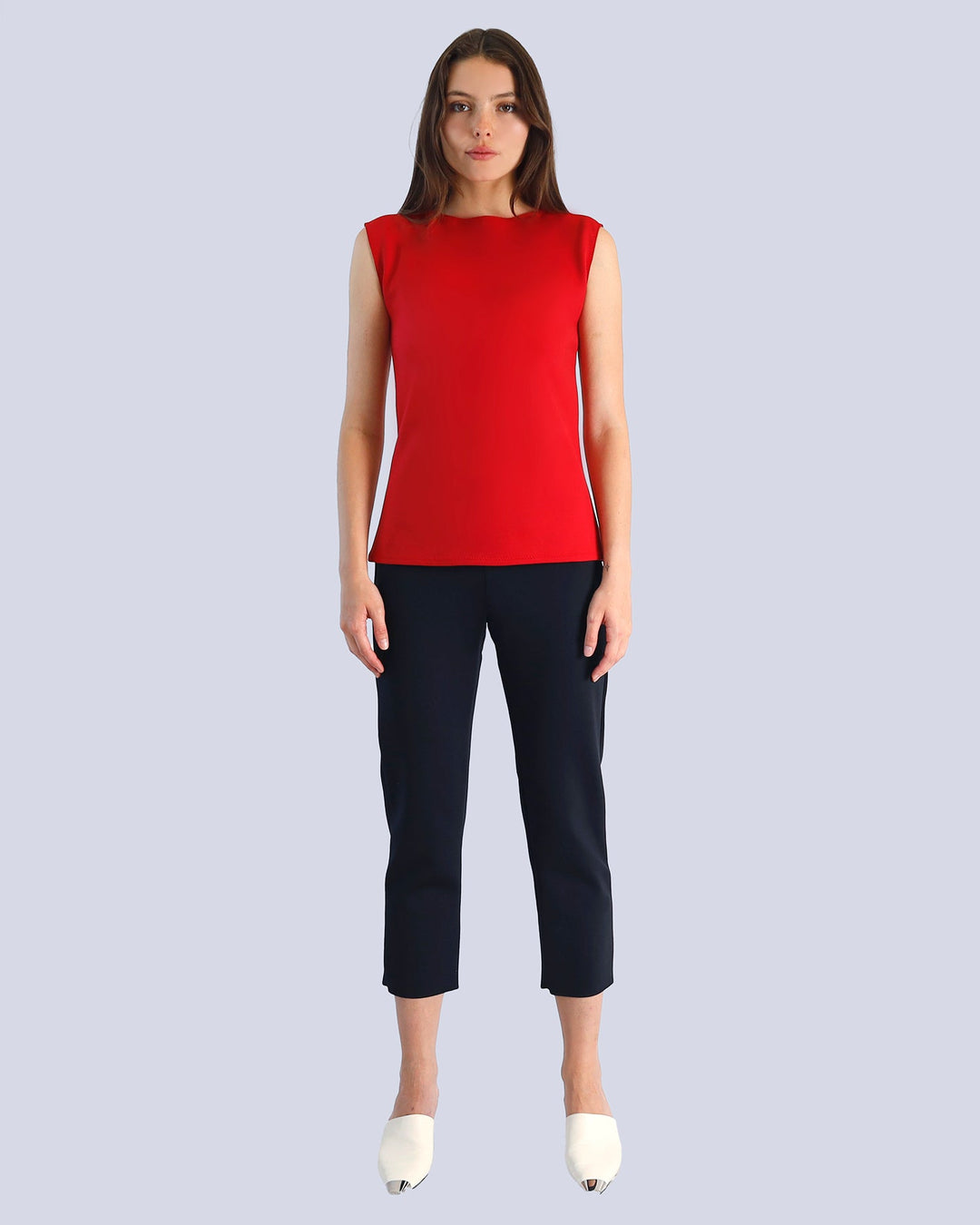 Maison Marie Saint Pierre | Pants | MANUTE | Black | Top | MESMINA | Red