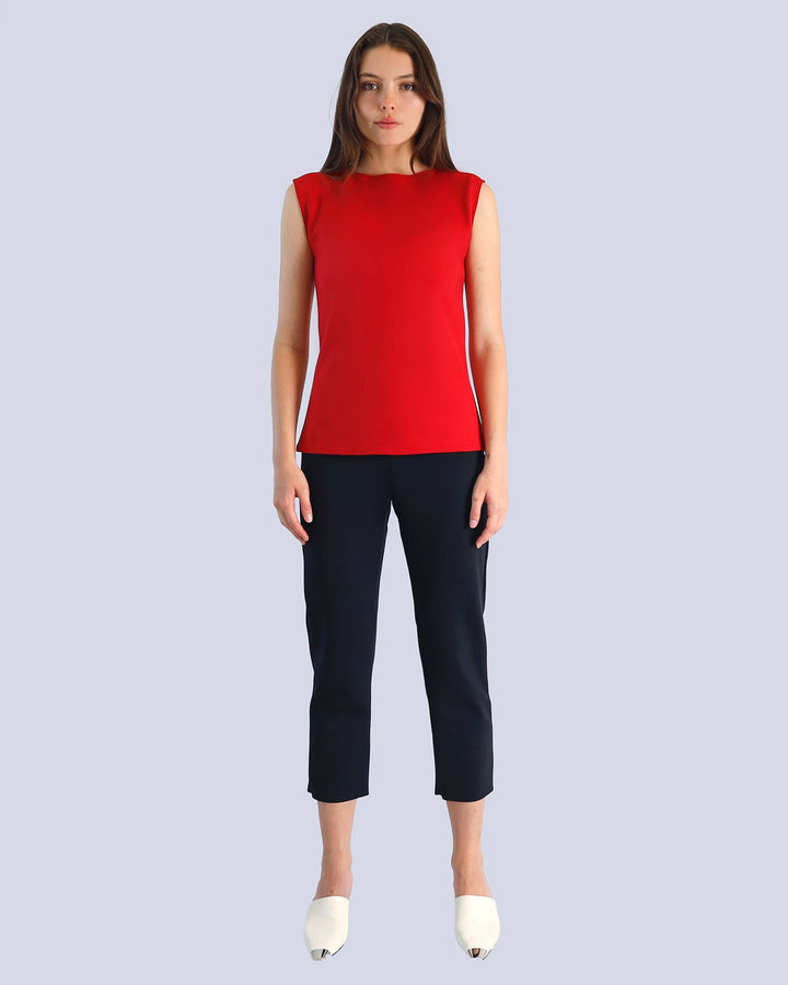 Maison Marie Saint Pierre | Pants | MANUTE | Black | Top | MESMINA | Red