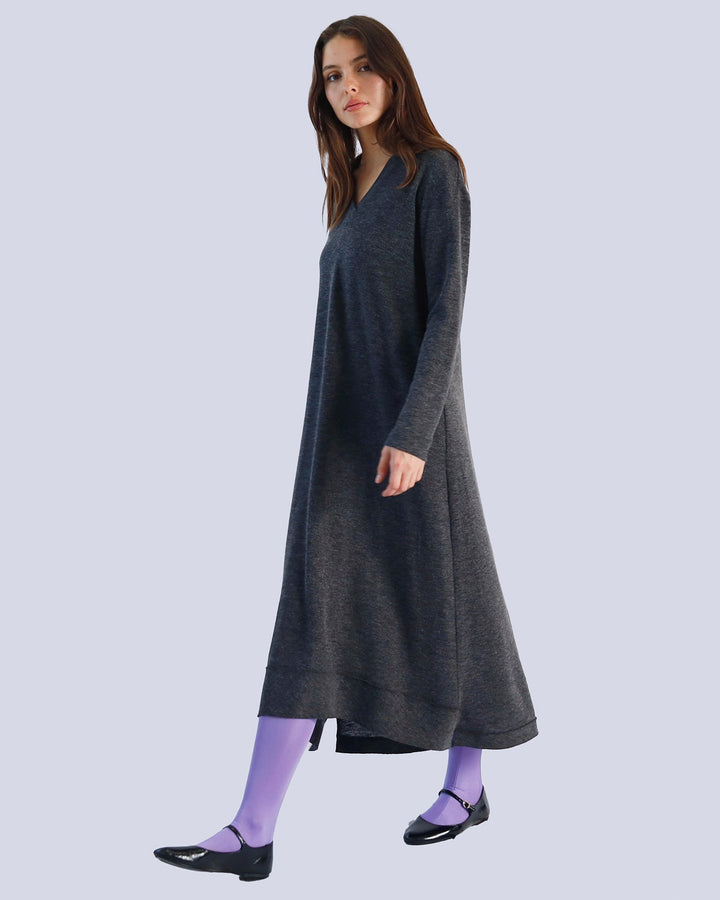 Maison Marie Saint Pierre | Dress | MAGALIE | Grey Mixte