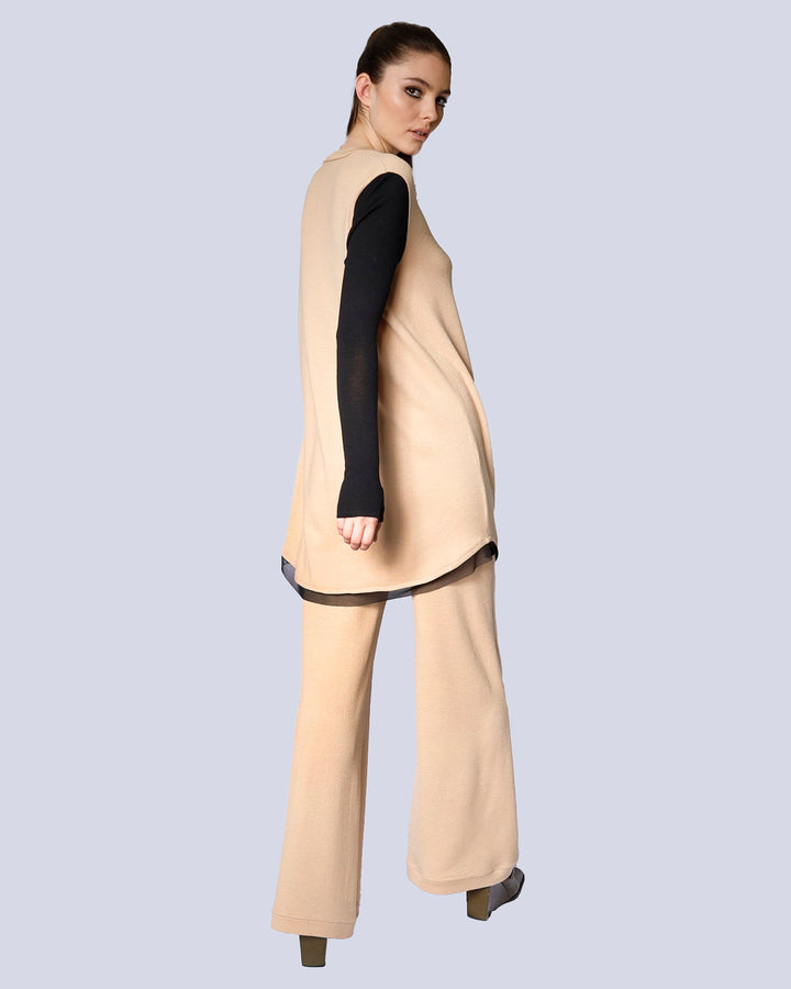 Maison Marie Saint Pierre | Dress | MISHAL | Camel | Black