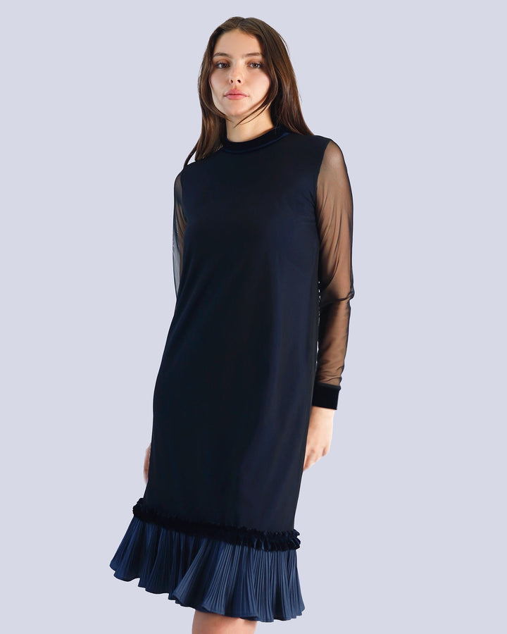 Maison Marie Saint Pierre | Dress | MINDYRE | Black | Midnight | Navy