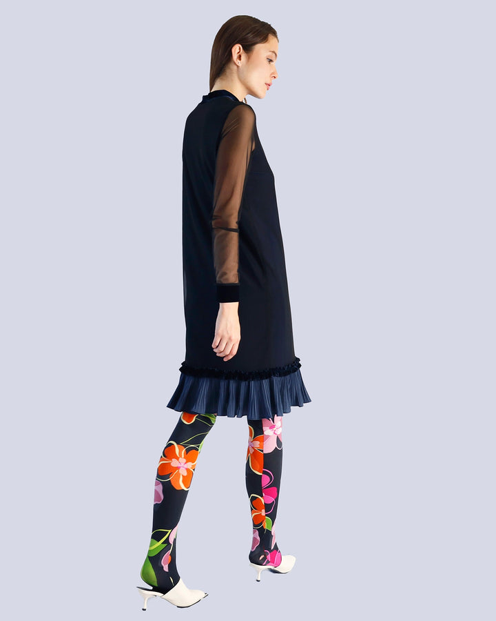 Maison Marie Saint Pierre | Dress | MINDYRE | Black | Midnight | Navy