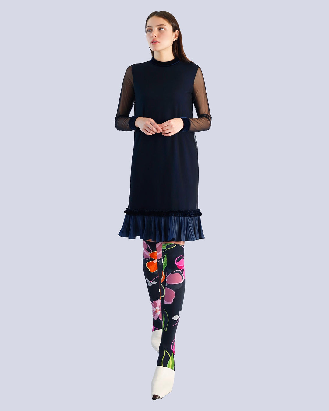 Maison Marie Saint Pierre | Dress | MINDYRE | Black | Midnight | Navy