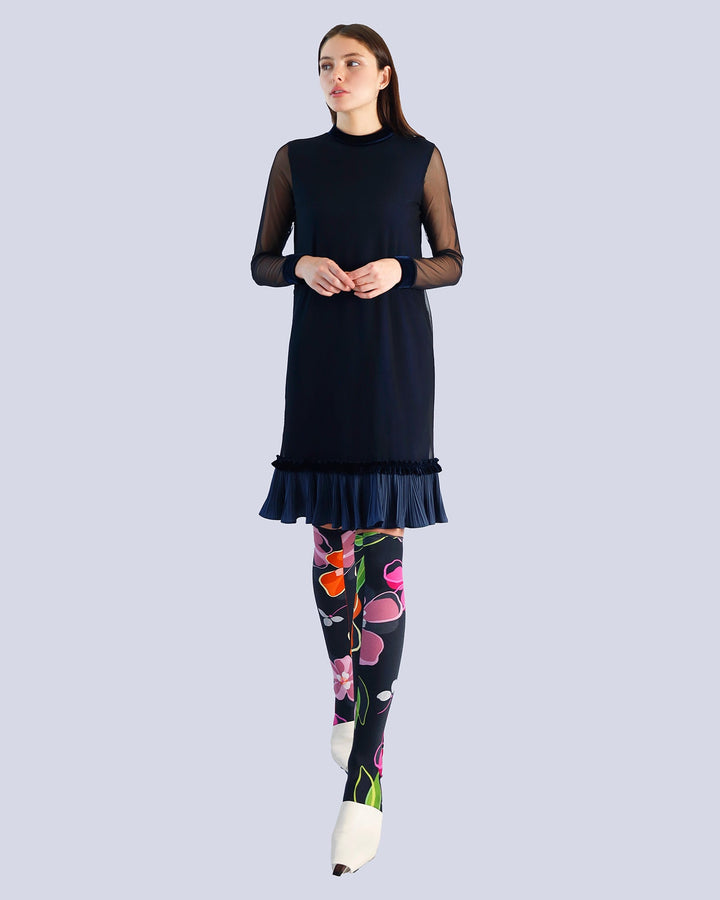Maison Marie Saint Pierre | Dress | MINDYRE | Black | Midnight | Navy