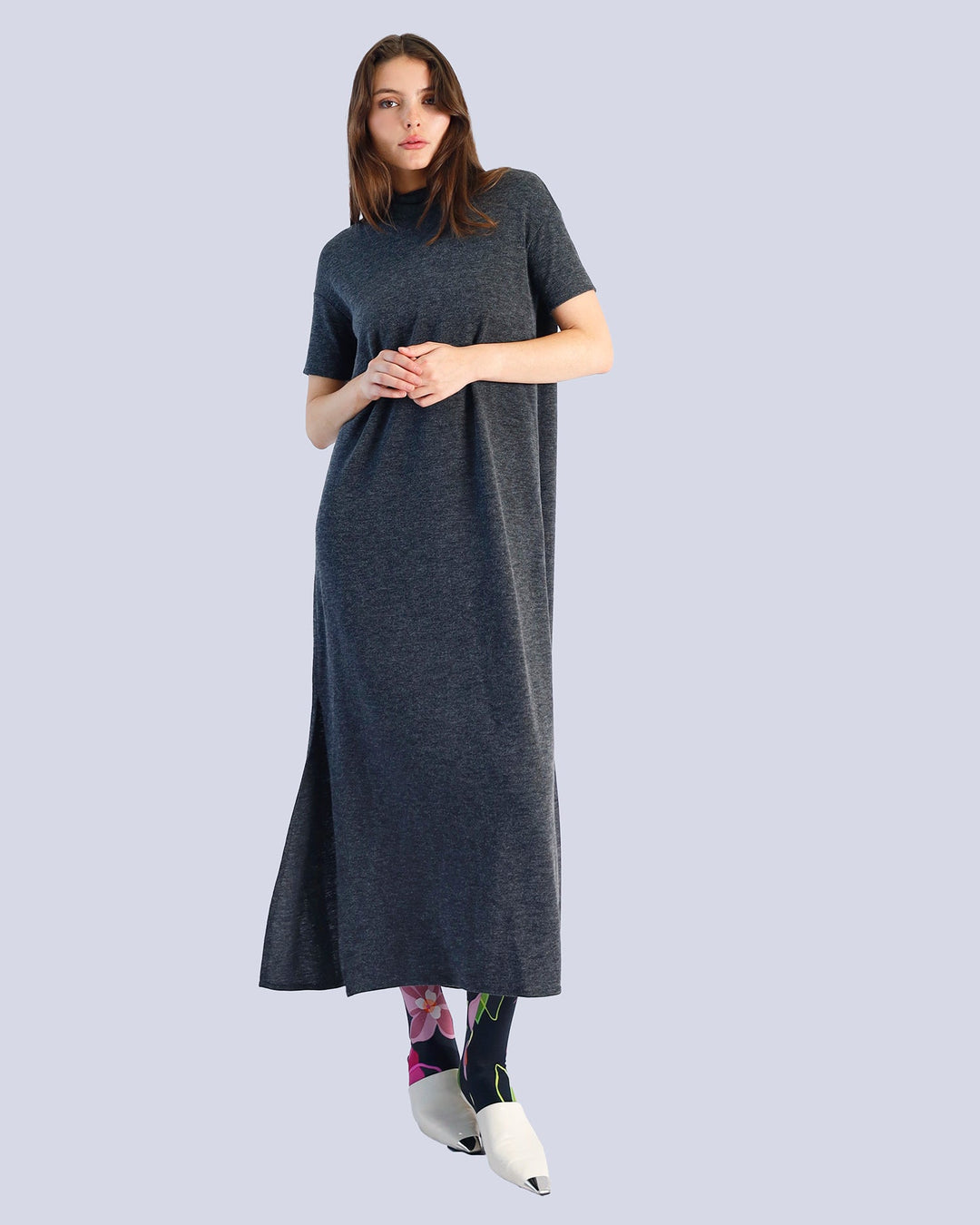 Maison Marie Saint Pierre | Dress | MIKA | Grey Mixte