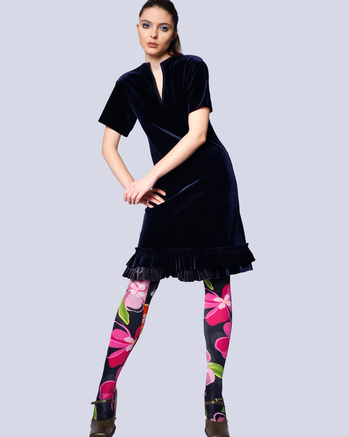 Maision Marie Saint Pierre | Dress | MARLY | Midnight | Charcoal