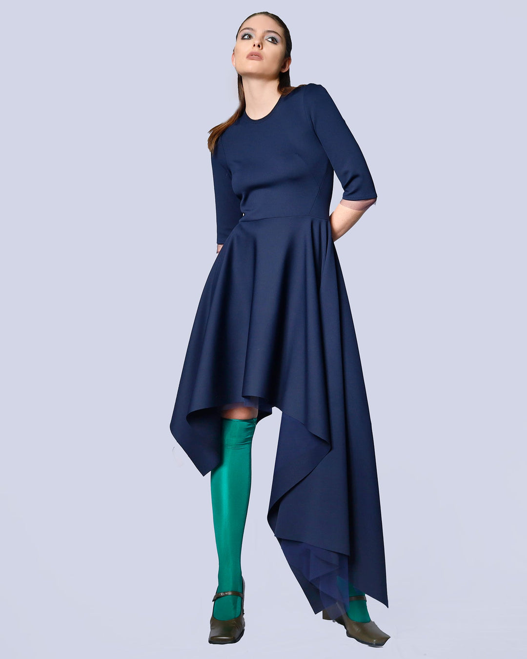 Maison Marie Saint Pierre | Dress | MARA | Deep Blue