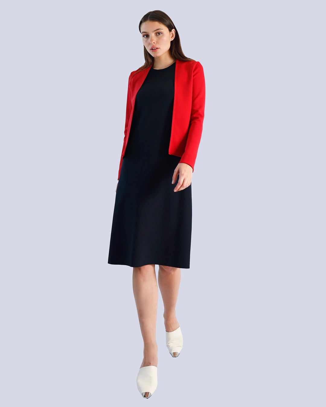 Maison Marie Saint Pierre | Dress | MARME | Black | Cardigan | MUSE | Red
