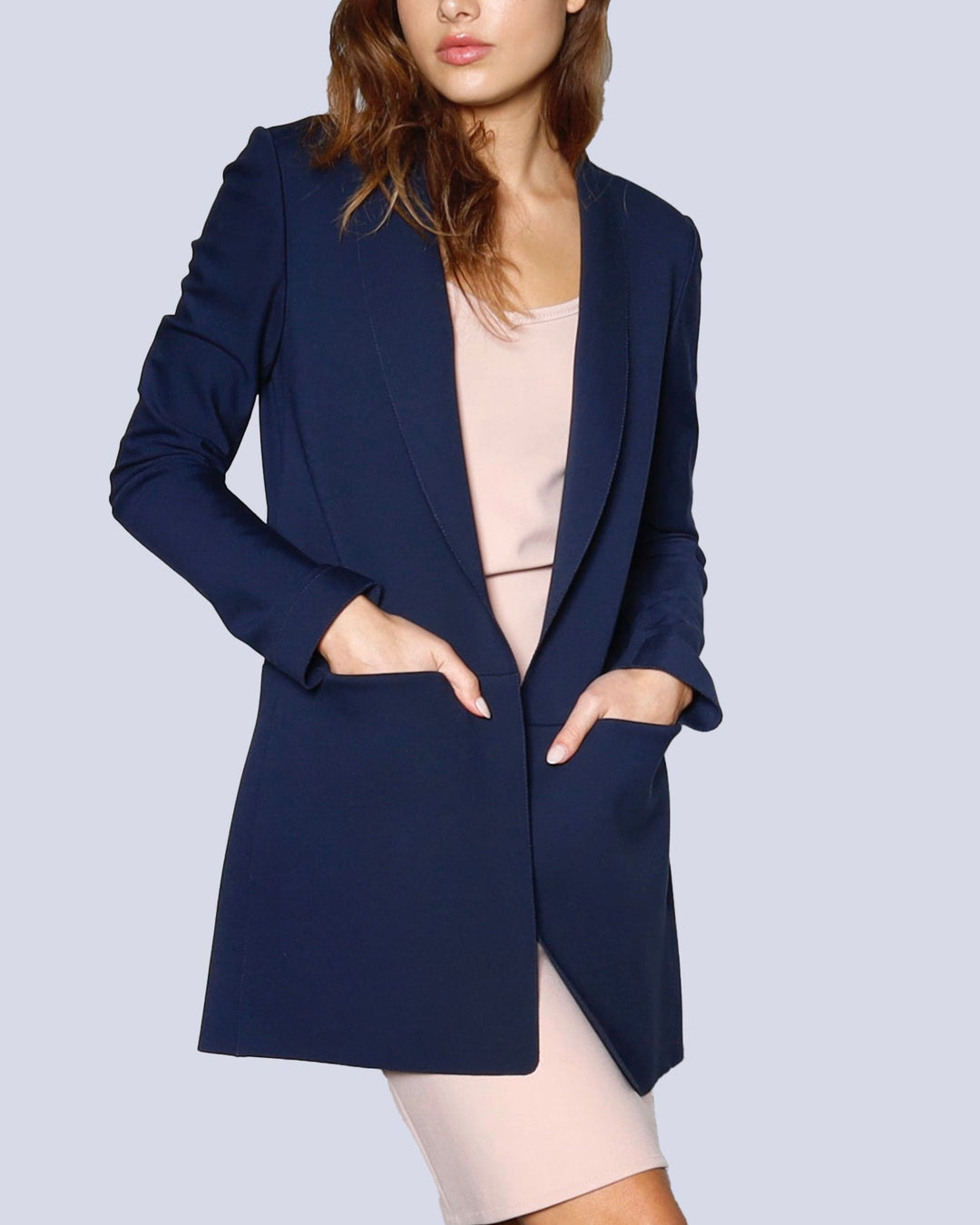 Maison Marie Saint Pierre | Jackets and Coats | Abaco | Deep Blue