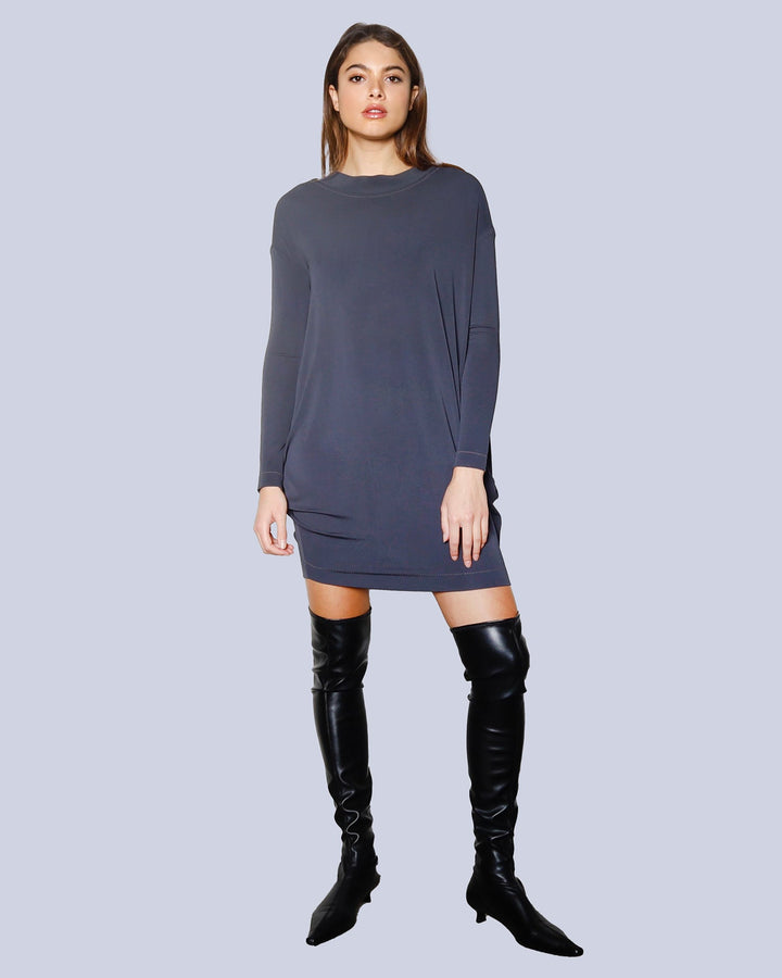 Maison Marie Saint Pierre | Dresses | Antimo2 | Charcoal