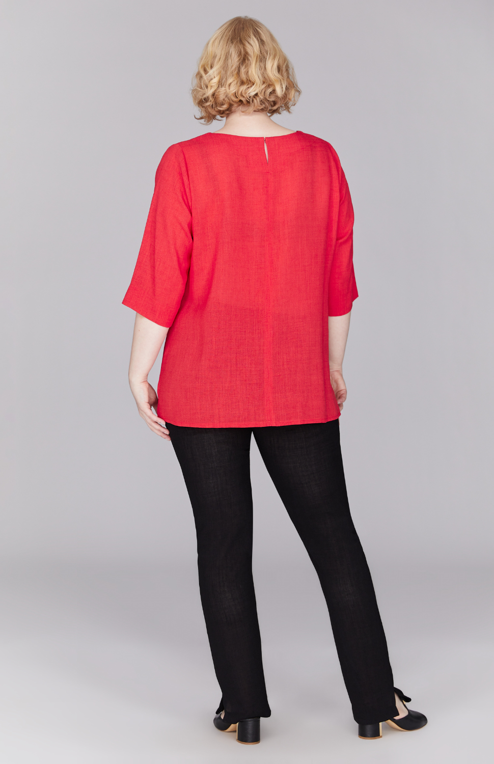 Microlinen Essential 3/4 Sleeve Blouse